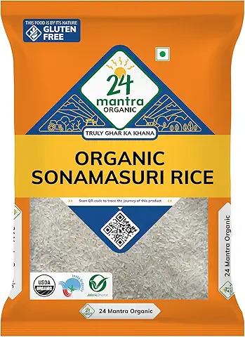 24 Mantra Organic Sona Masuri Rice 5 kg
