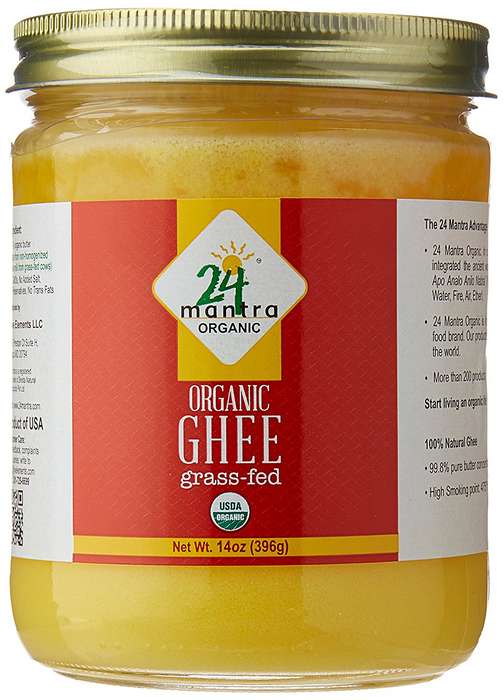 24 Mantra Organic Cow Ghee 500 ml
