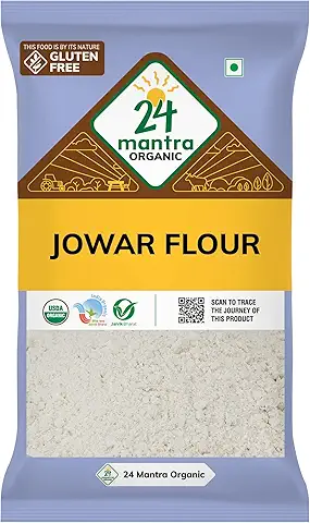 24 Mantra Organic Jowar Flour/Sorghum Flour 500g