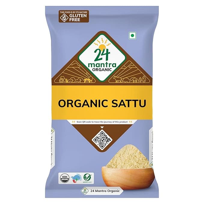24 Mantra Organic Sattu Atta - 500g