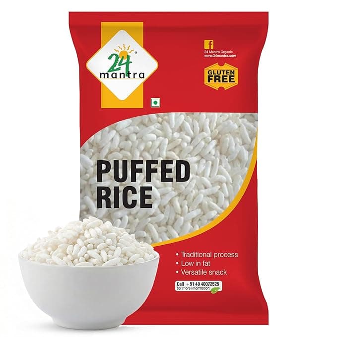 24 Mantra Organic Puffed Rice murmura