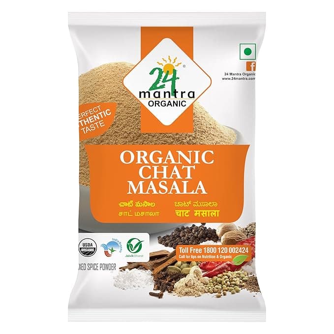 24 Mantra Organic Chat Masala - 50gms