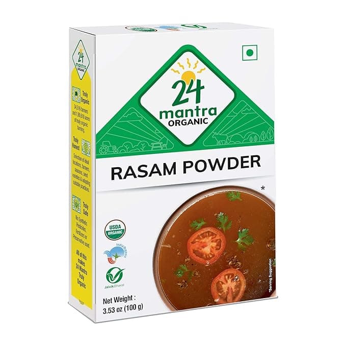 24 Mantra Organic Rasam Powder - 100gms