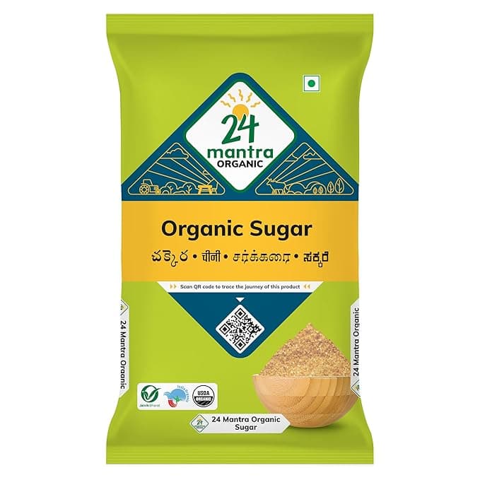 24 Mantra Organic Sugar/Chekkara - 500gms