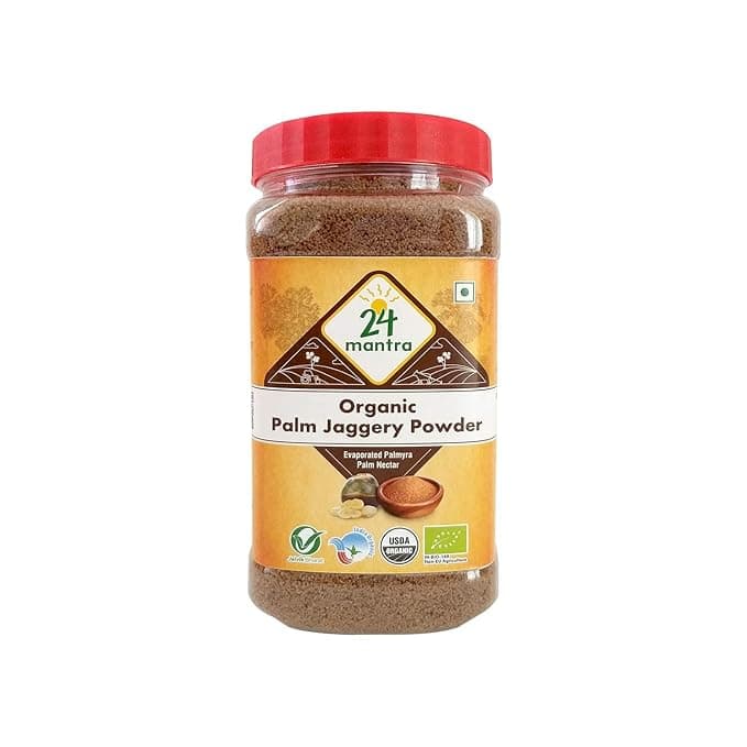 24Mantra Organic Palm Jaggery Powder, 500 g