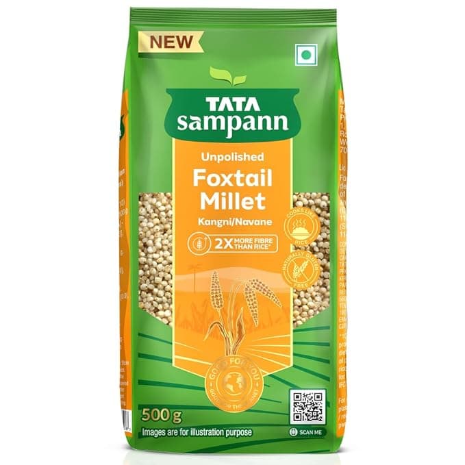 TATA Sampann Unpolished Foxtail Millet, 500g