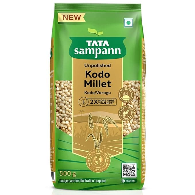 TATA Sampann Unpolished Kodo Millet, 500g