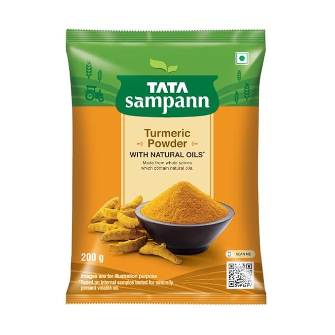 Tata Sampann Turmeric Powder With Natural Oils, 200g
