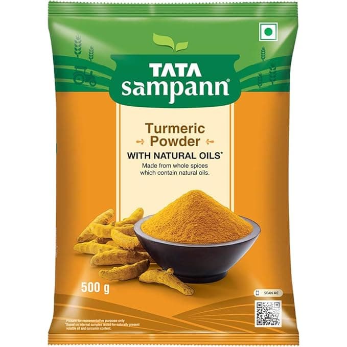 Tata Sampann Turmeric Powder With Natural Oils, 500g