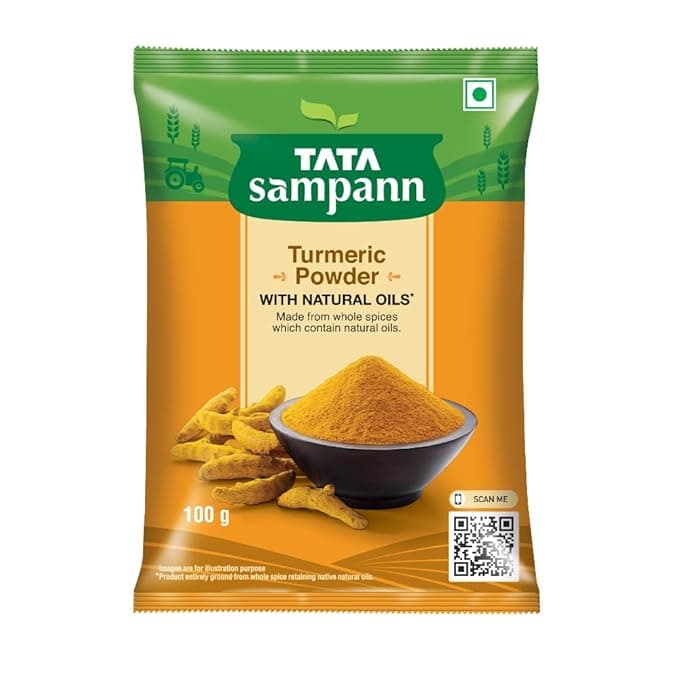Tata Sampann Turmeric Powder With Natural Oils, 100g
