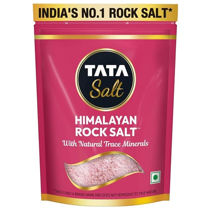 Tata Himalayan Rock Pink Salt, Premium Sendha Namak, With Natural Trace Minerals, 500g