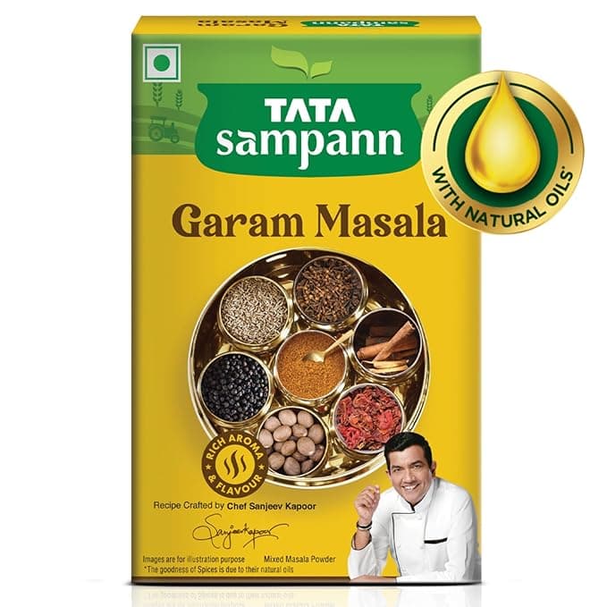 Tata Sampann Garam Masala Powder with Natural Oils, 100g
