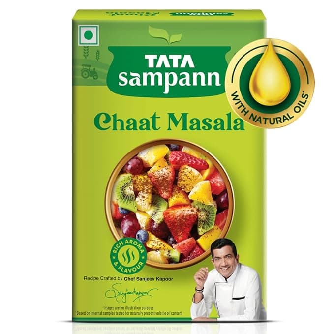 Tata Sampann Chaat Masala with Natural Oils, 100g