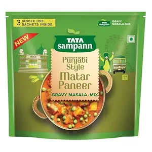 Tata Sampann Punjabi Style Matar Paneer Gravy Masala Mix, 45 g