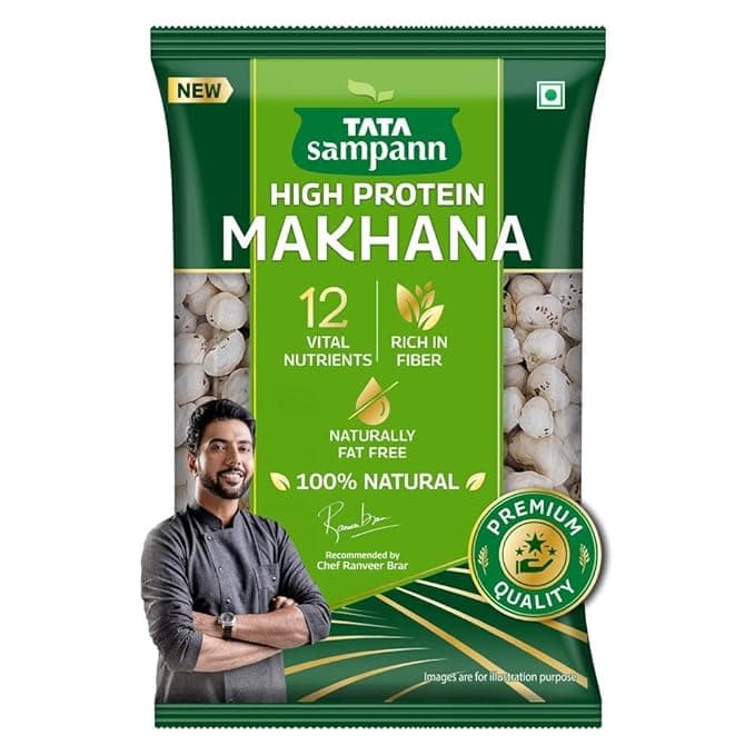 Tata Sampann, Natural High Protein Makhana, 200g