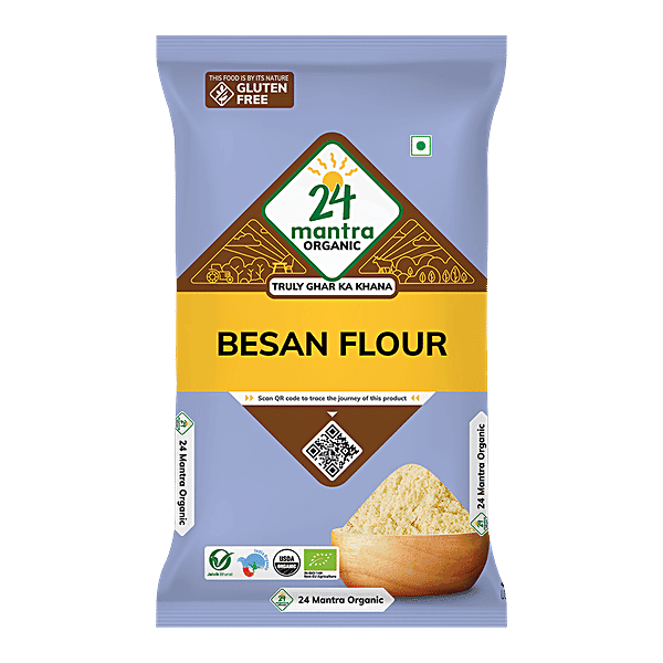24 Mantra Organic Besan Flour 500 g