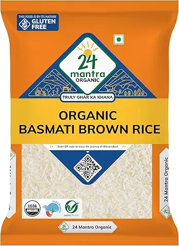 24 Mantra Organic Brown Basmati Rice 1 kg