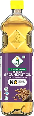 24 Mantra Organic Groundnut Oil 1 L