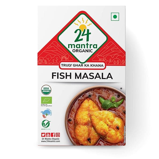24 Mantra Organic Fish Masala 100gm