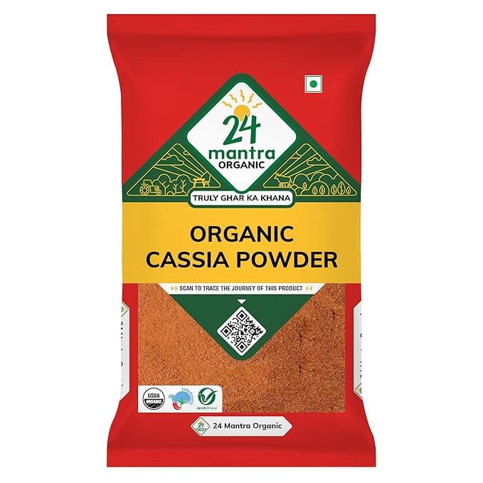 24 Mantra Organic Cassia Powder/Dalchini Powder- 100gms