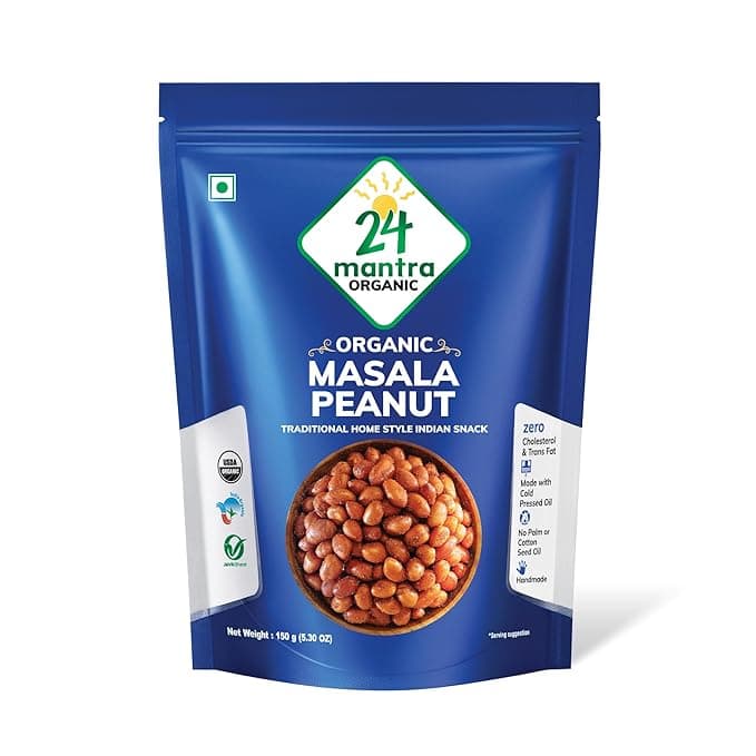 24 Mantra Organic Masala Peanut 150g